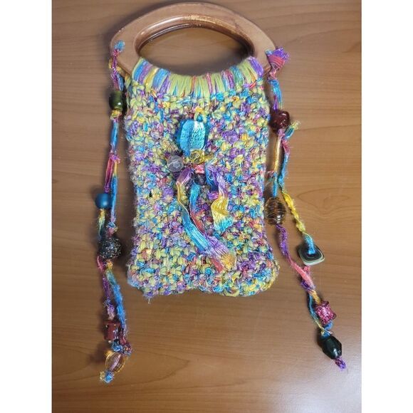 Multicolored Handmade Handbag #A67   - Picture 1 of 9